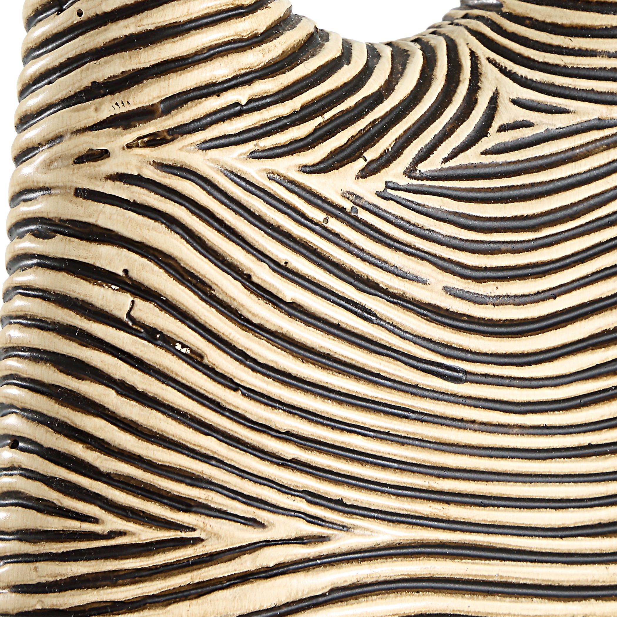 Uttermost Pochette Pochette Ribbed Sculpture