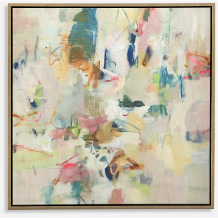 Party Time Framed Abstract Art