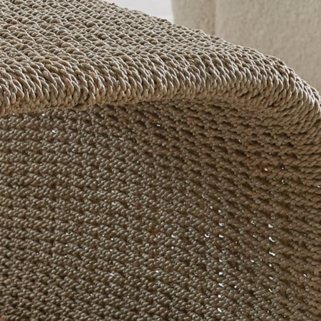 Woven Seagrass Coffee Table