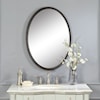 Uttermost Mirrors - Oval Sherise Bronze Oval Mirror