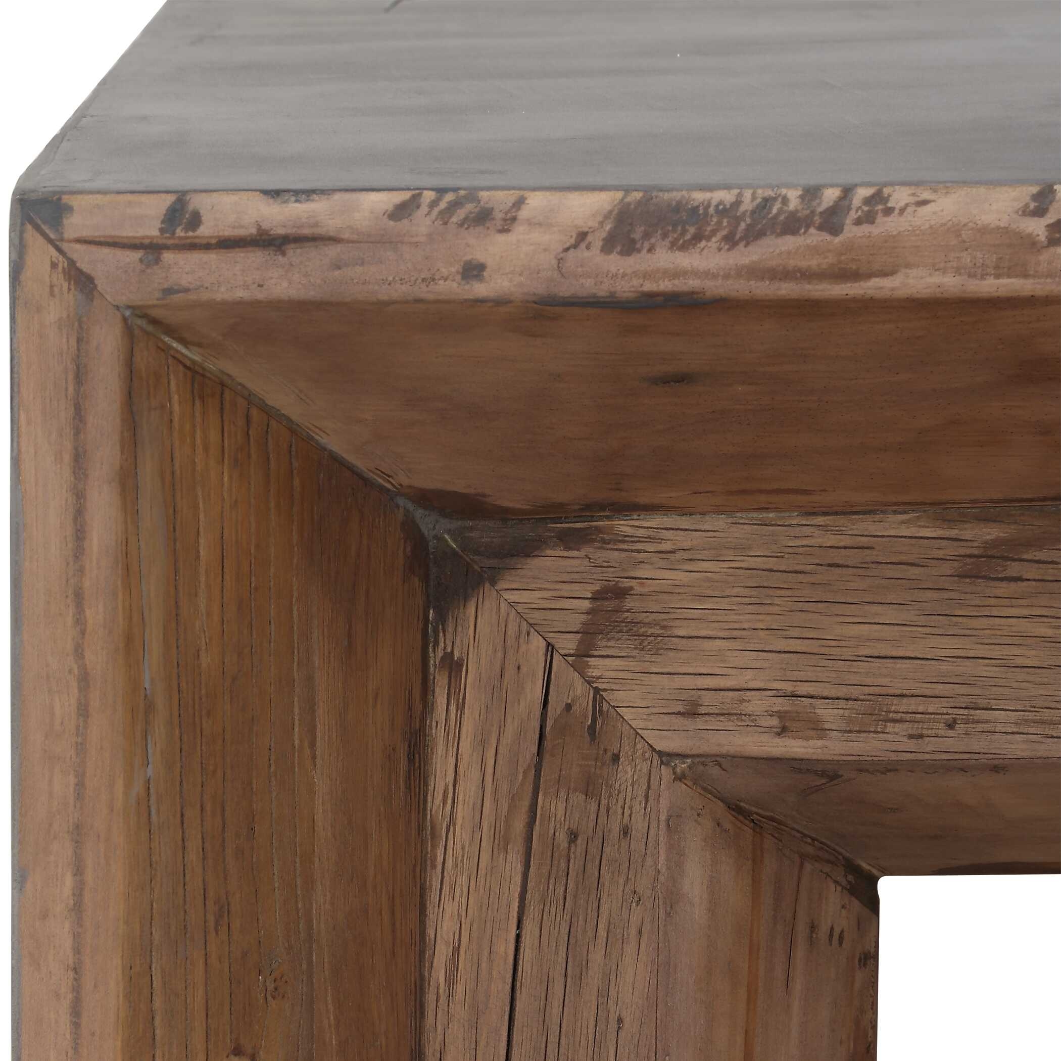 Uttermost Vail Vail Gray Elm Coffee Table