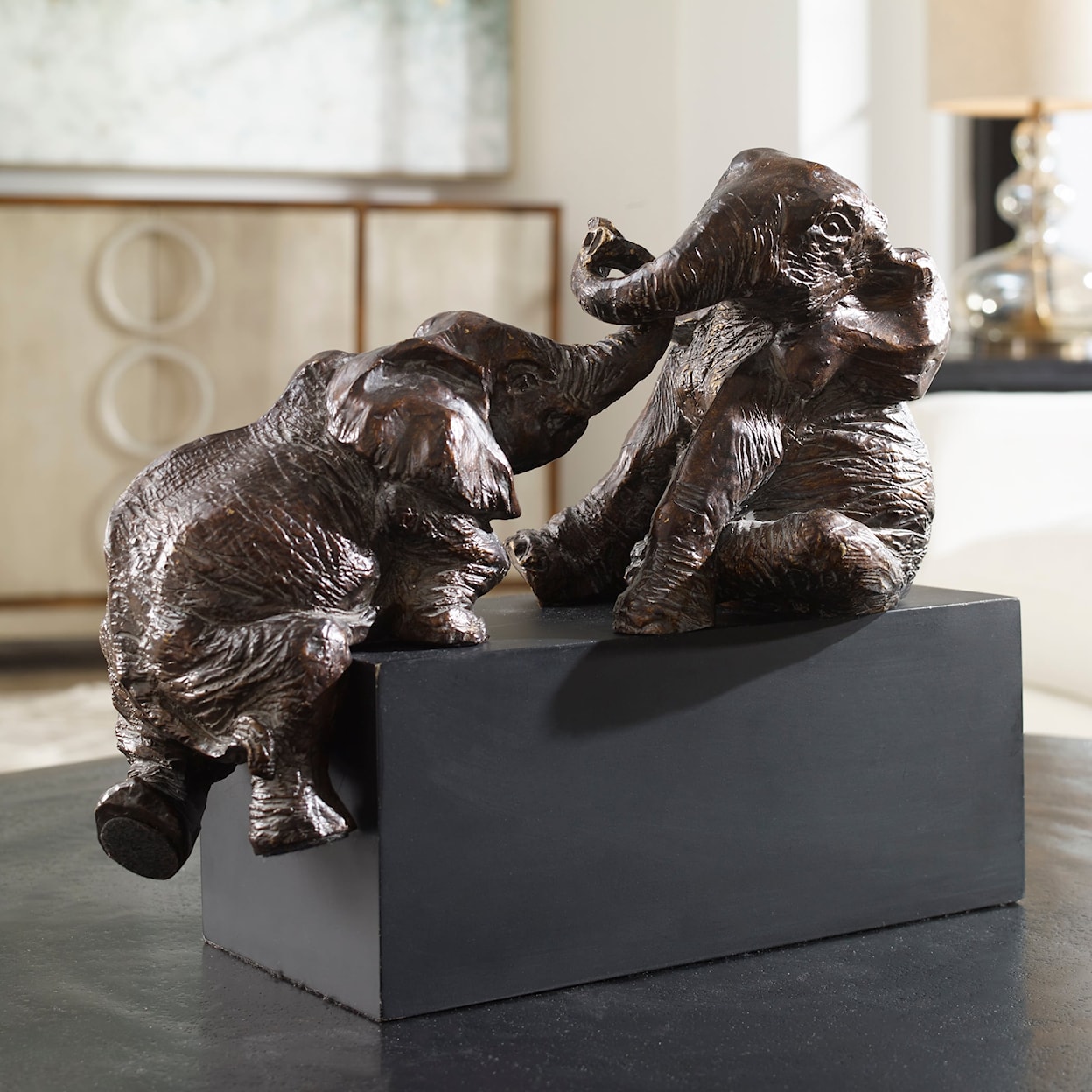 Uttermost Accessories - Statues and Figurines Playful Pachyderms