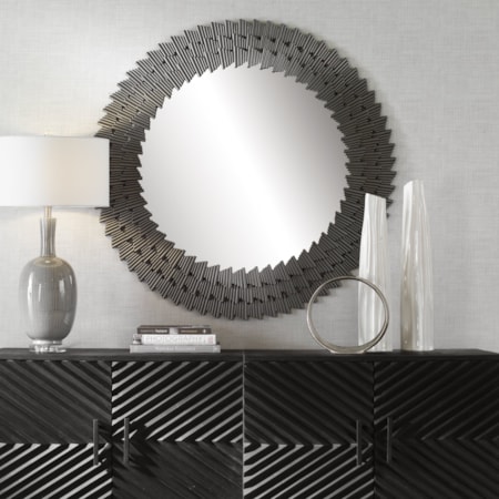 Illusion Modern Round Mirror