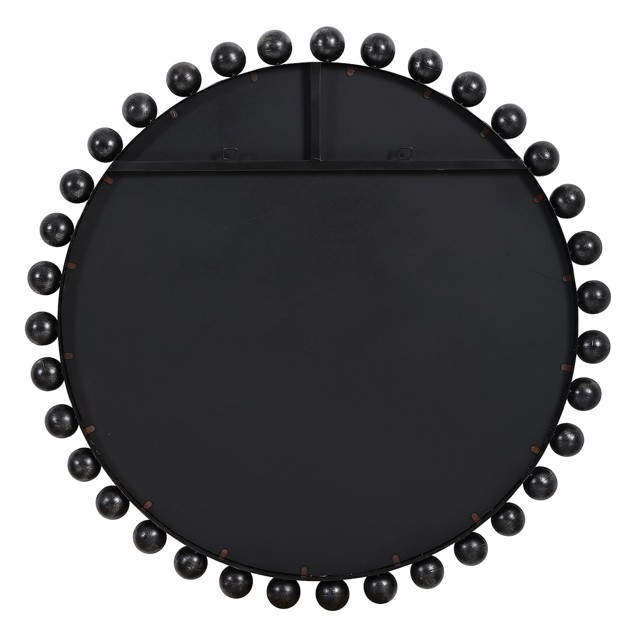 Uttermost Mirrors - Round Cyra Black Round Mirror