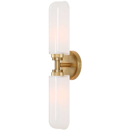 Wellsville 2 Lt Brass Sconce