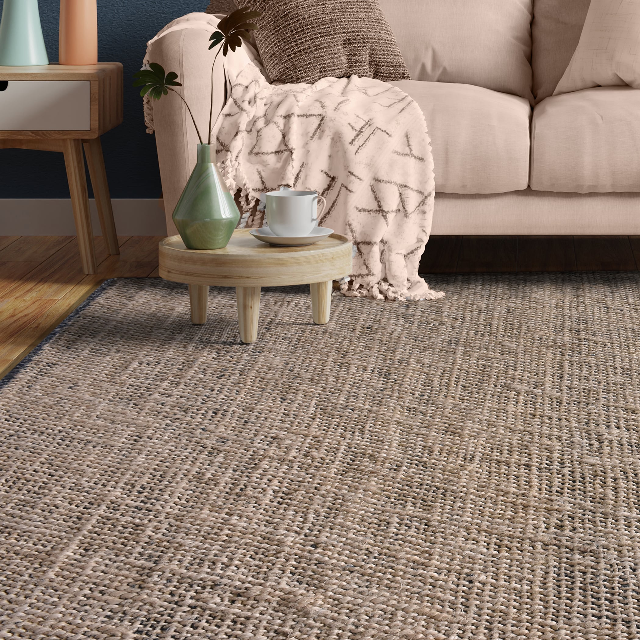 Hayden Ivory-Denim 6 X 9 Rug