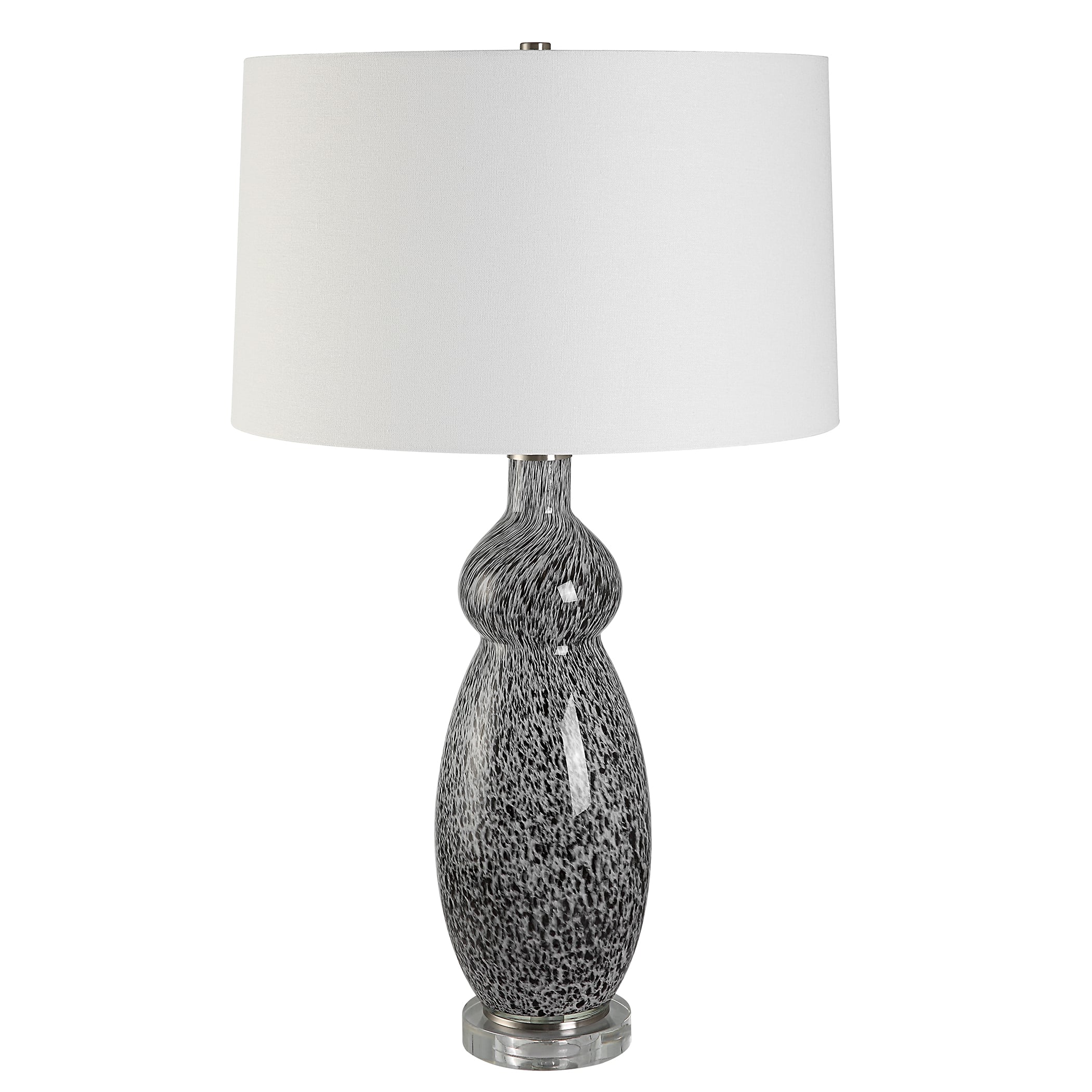 Velino Curvy Glass Table Lamp