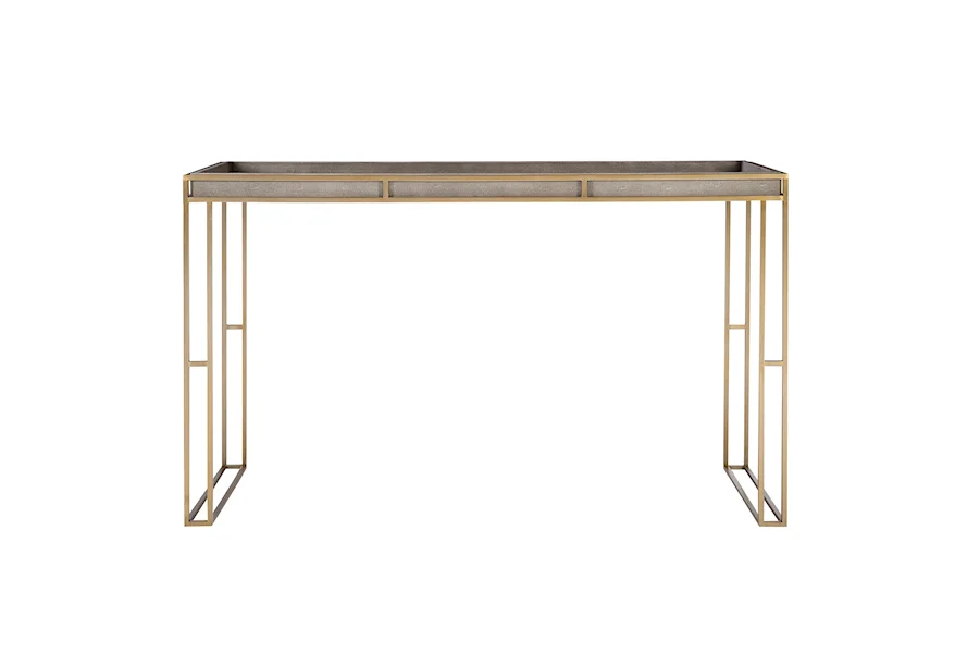 Accent Furniture - Occasional Tables Cardew Modern Console Table by Uttermost at Factory Direct Furniture