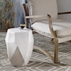 Uttermost Maquette Maquette White Garden Stool