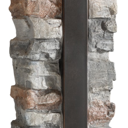 Kodiak Stacked Stone Lamp