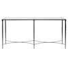 Uttermost Washington Console Table with Glass Top