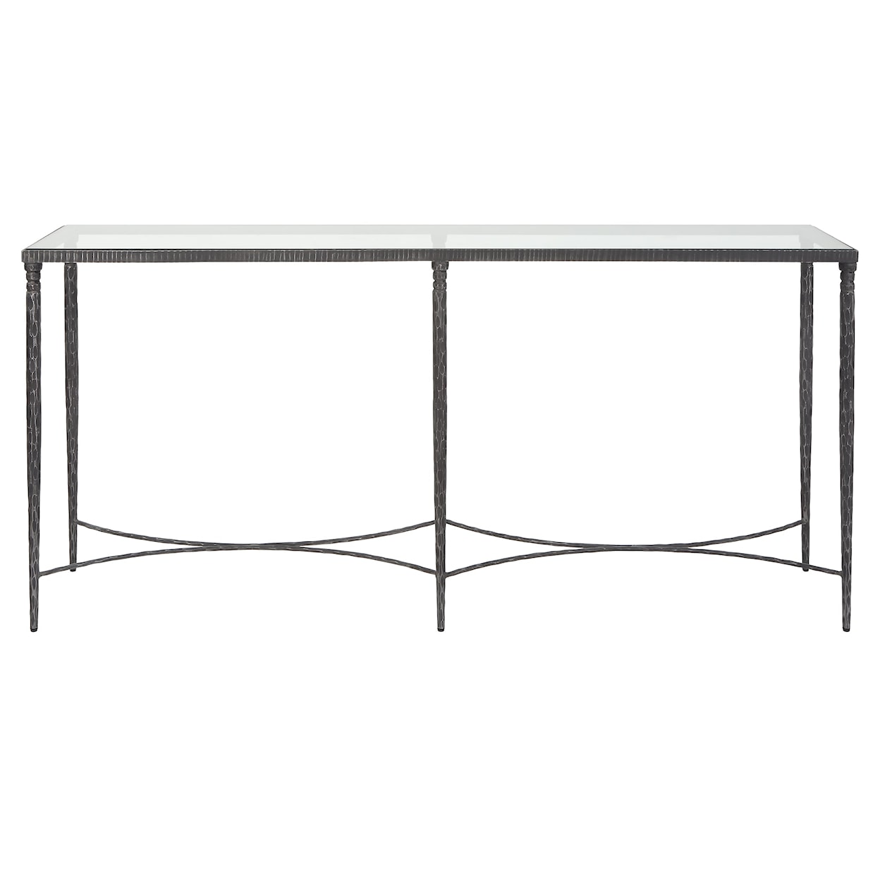 Uttermost Washington Console Table with Glass Top