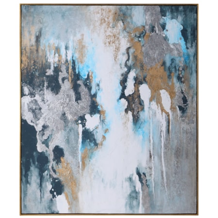 Stormy Seas Hand Painted Canvas