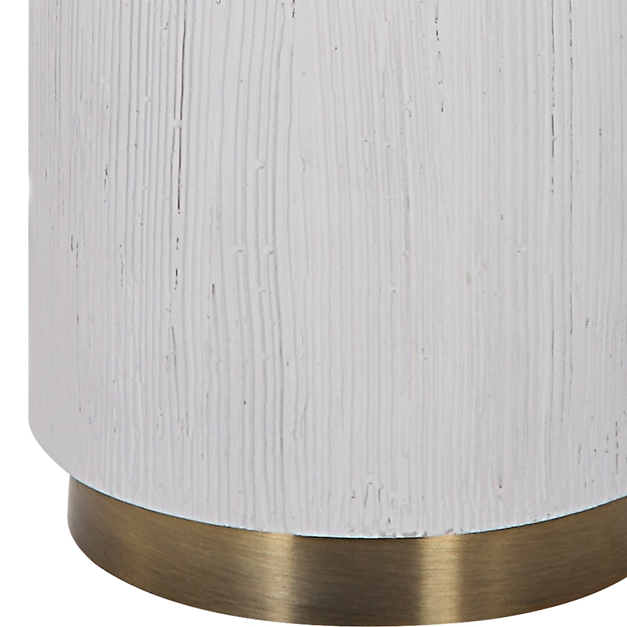 Uttermost Ruse Ruse Whitewashed Table Lamp
