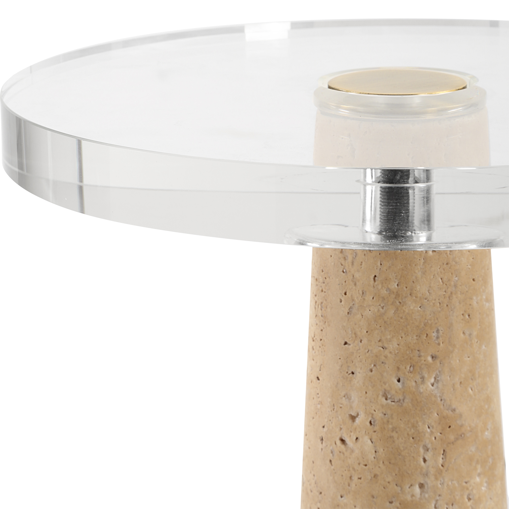 Niari Travertine Drink Table