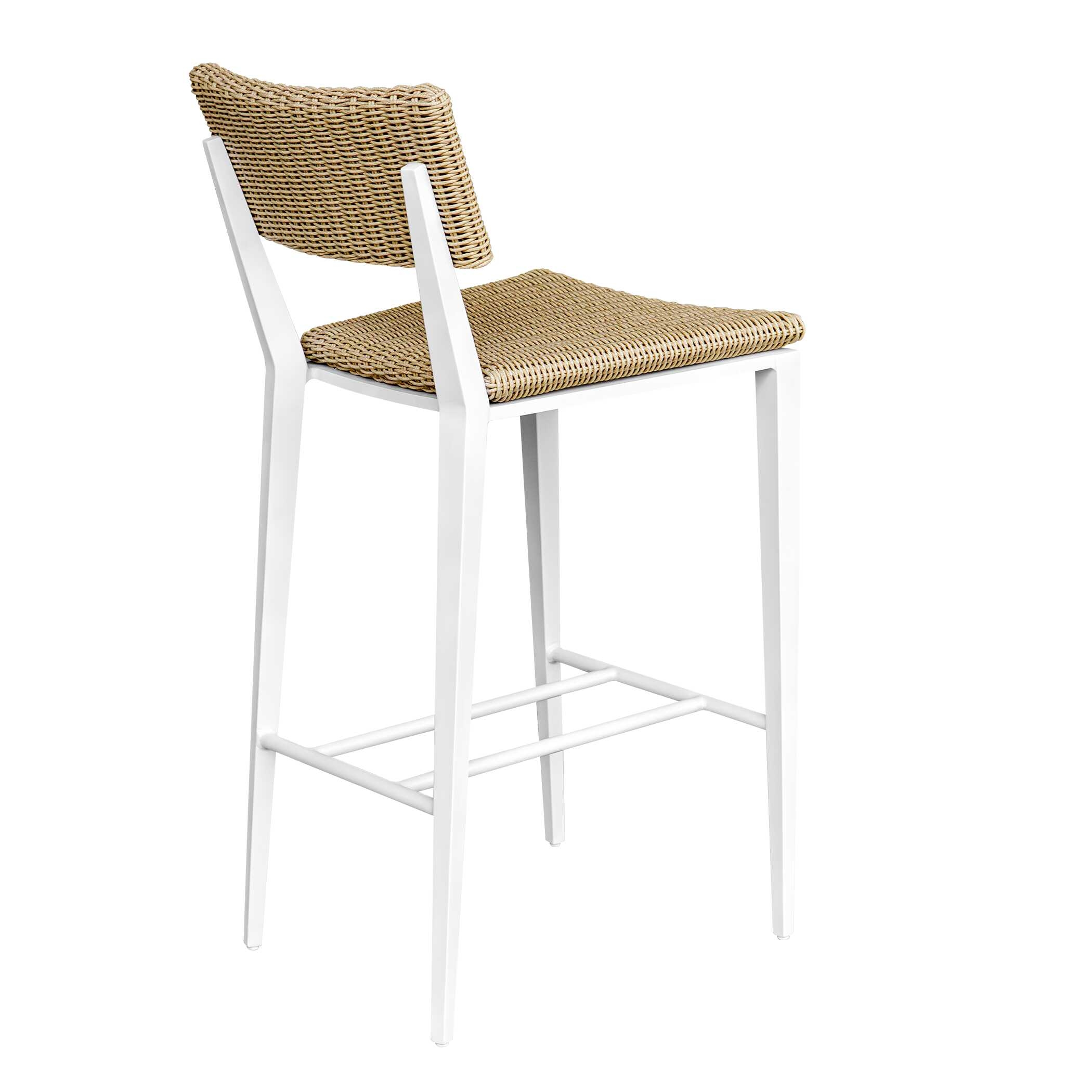 Uttermost Calbas Calbas White Outdoor Bar Stool
