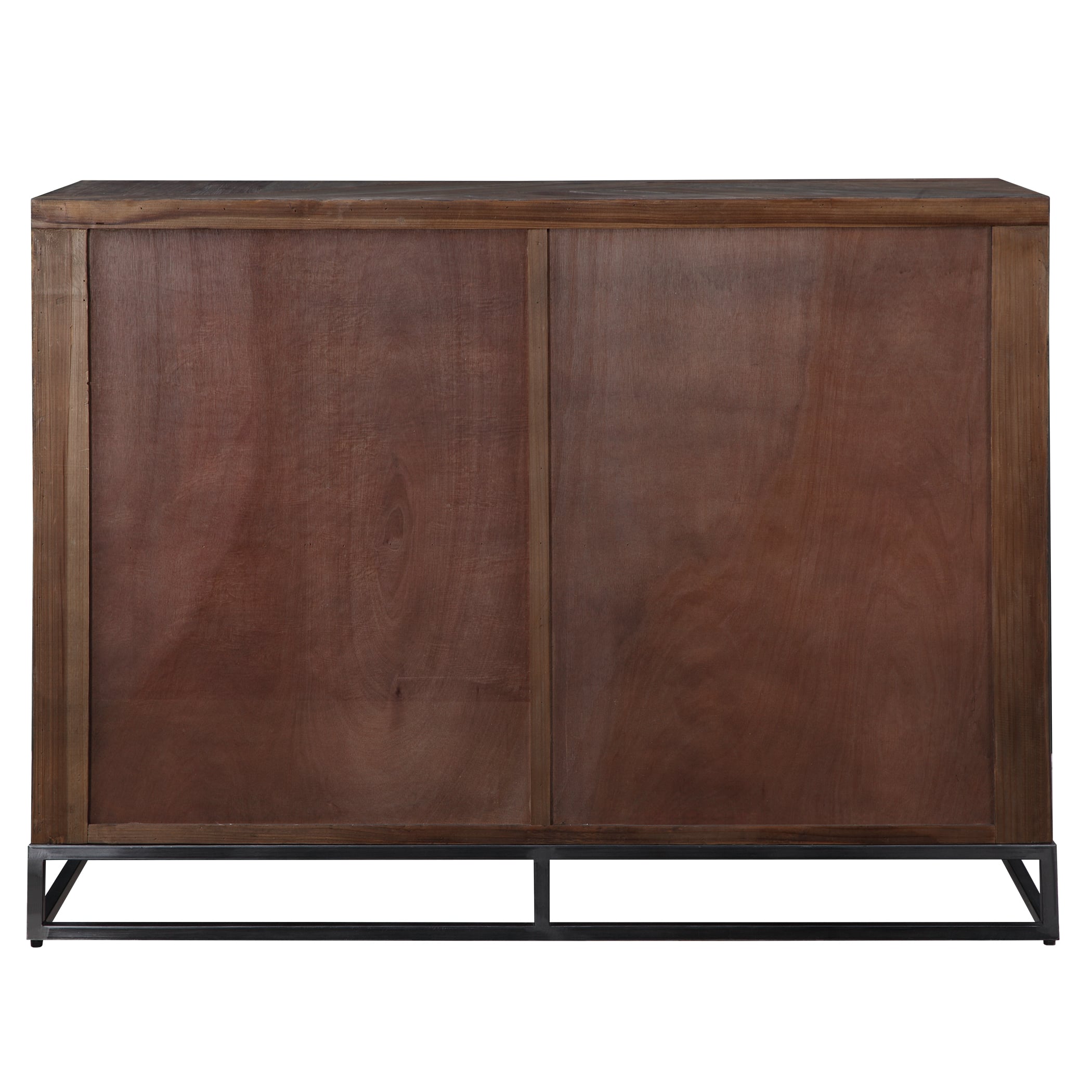 Uttermost Accent Furniture - Chests Evros Reclaimed Wood 2-Door Cabinet