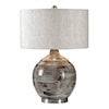 Uttermost Table Lamps Tamula Distressed Ivory Table Lamp