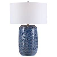 Sedna Blue Table Lamp