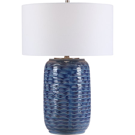 Sedna Blue Table Lamp