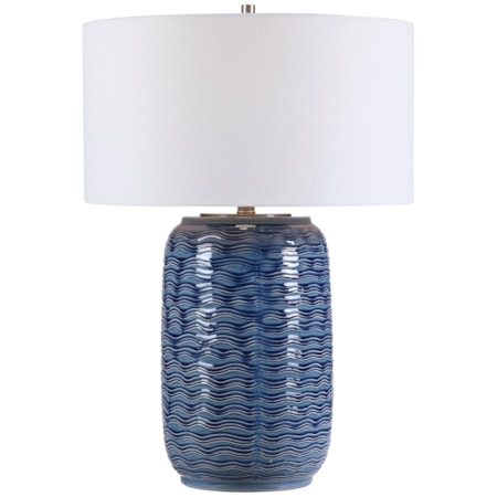 Sedna Blue Table Lamp