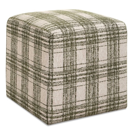 Joie Ireland Plaid Ottoman