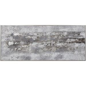 Uttermost Art Weathered Stone Hand Painted Canvas