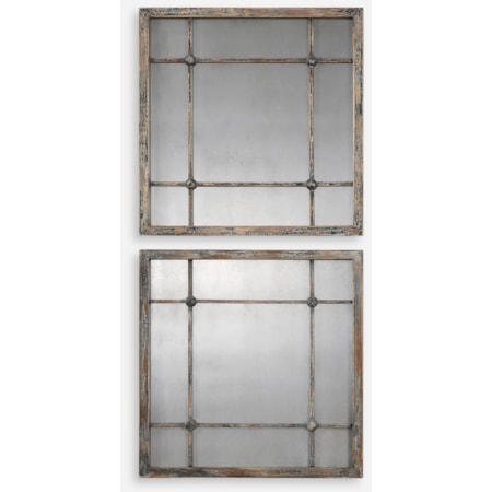 Saragano Square Mirrors Set of 2