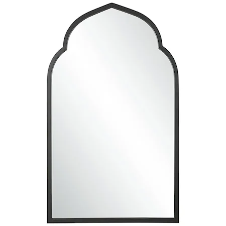 Kenitra Black Arch Mirror