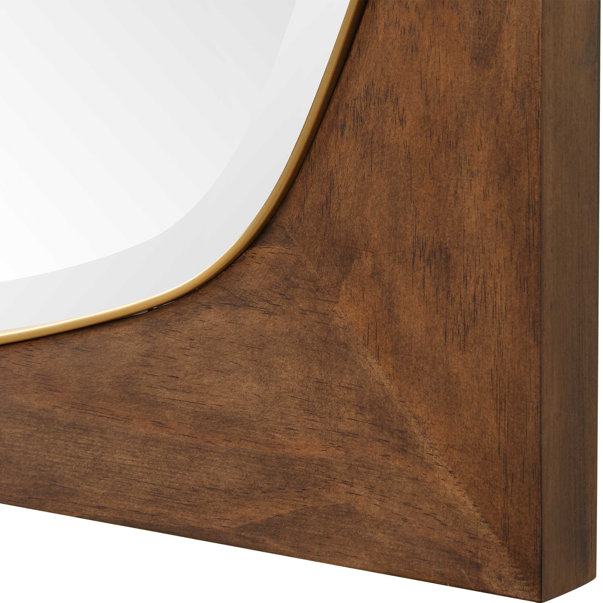 Uttermost Garonne Garonne Square Walnut Mirror