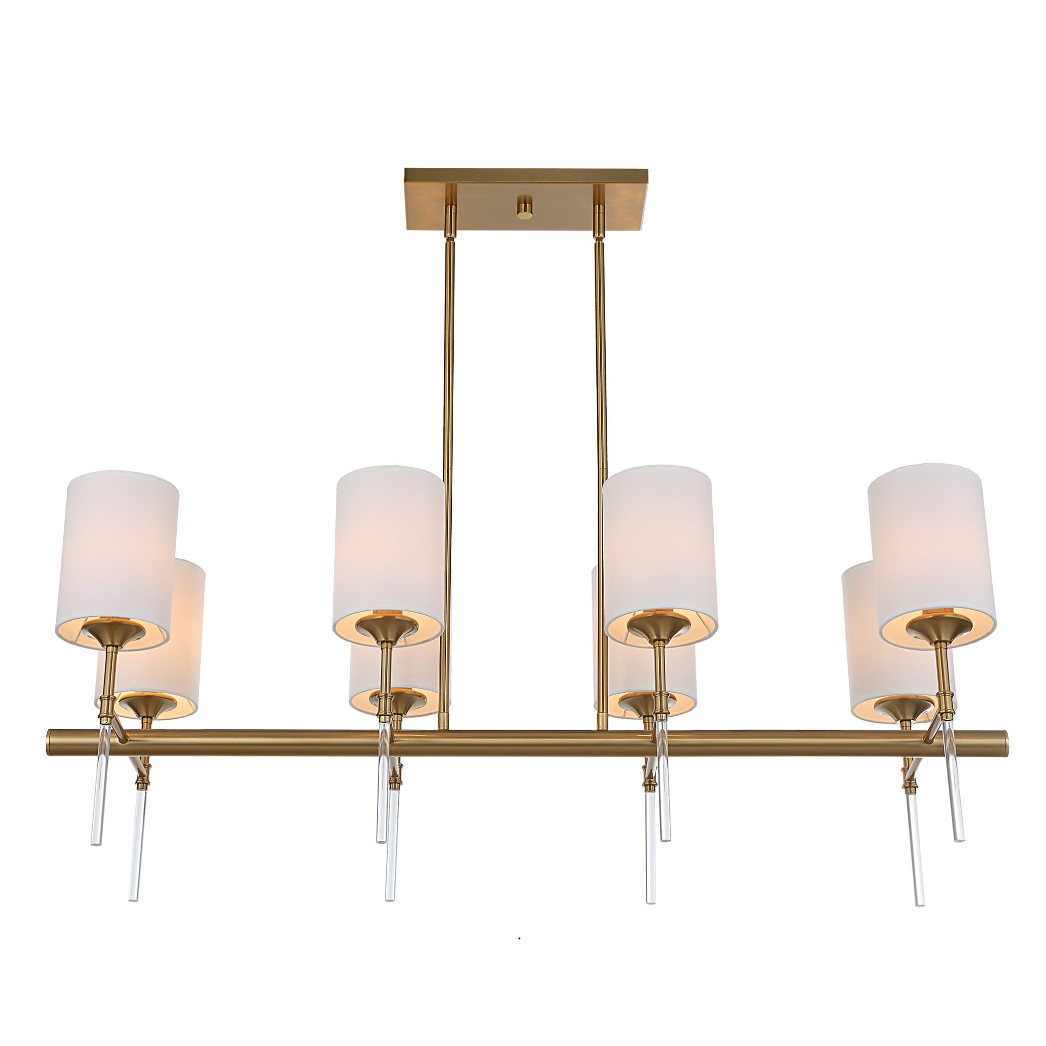 Awyr 8 Light Linear Chandelier