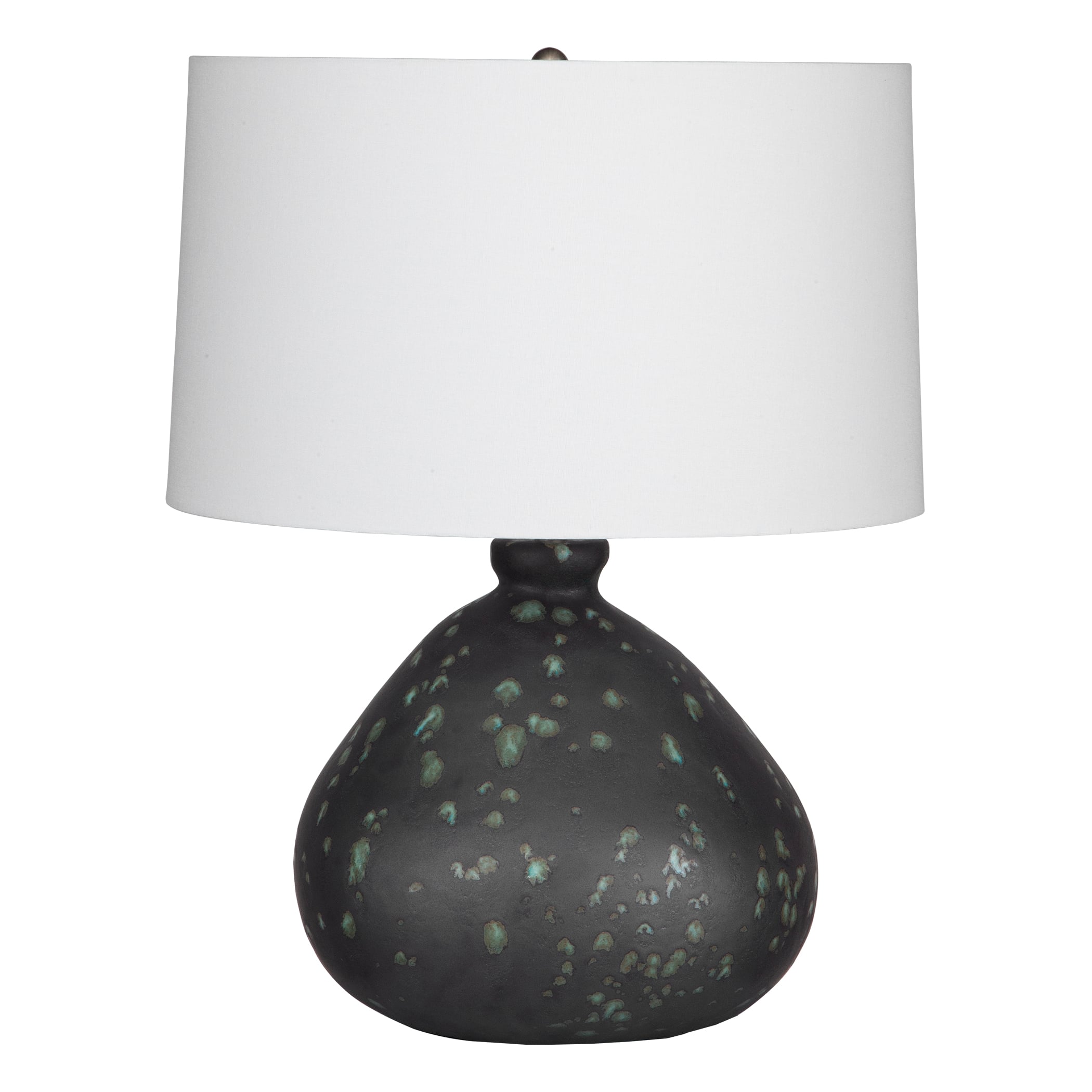 Killarney Distressed Green Table Lamp