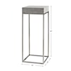 Uttermost Accent Furniture - Occasional Tables Jude Industrial Modern Plant Stand