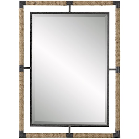 Melville Iron & Rope Mirror