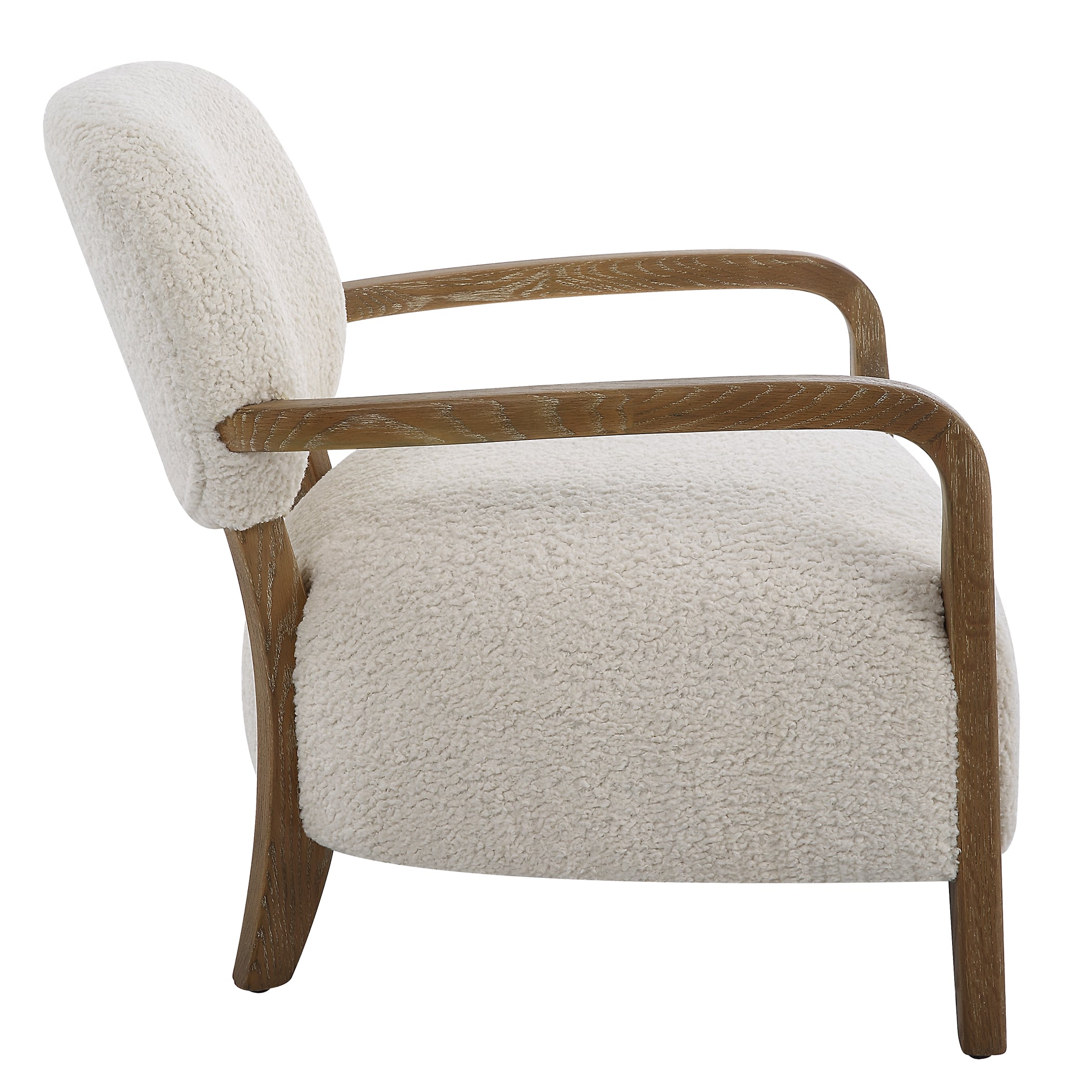 Uttermost Telluride Telluride Natural Shearling Accent Chair