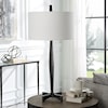 Uttermost Counteract Rust Metal Table Lamp with Tapered Base