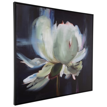 Peony Framed Floral Art