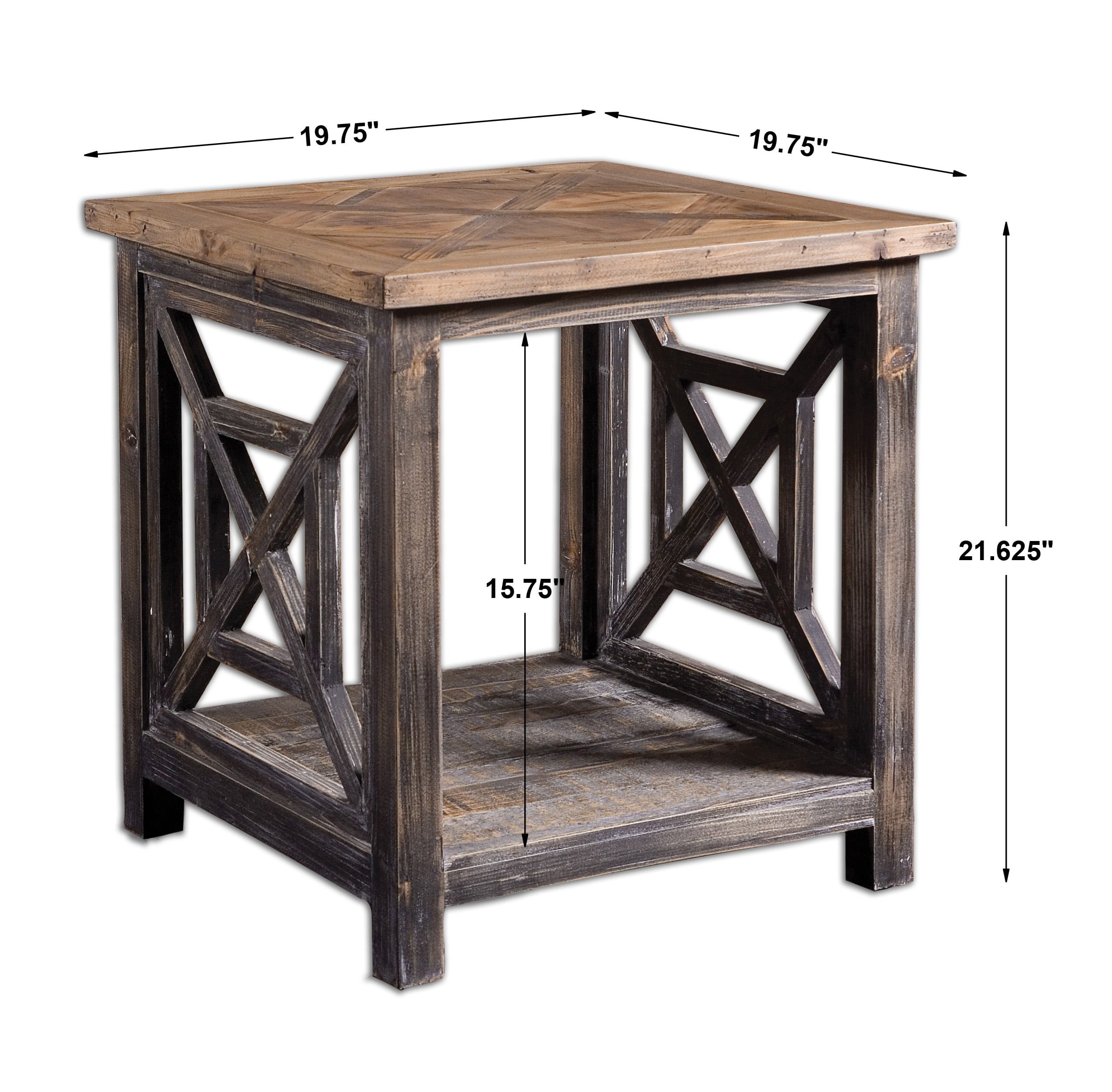 Uttermost Accent Furniture - Occasional Tables Spiro End Table