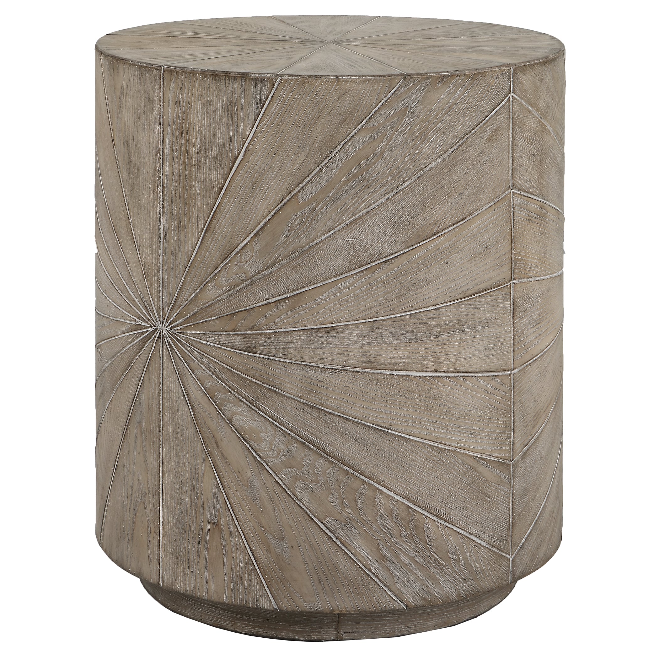 Uttermost Starshine Fir Wood Veneer Side Table