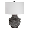 Uttermost Timber Timber Carved Wood Table Lamp