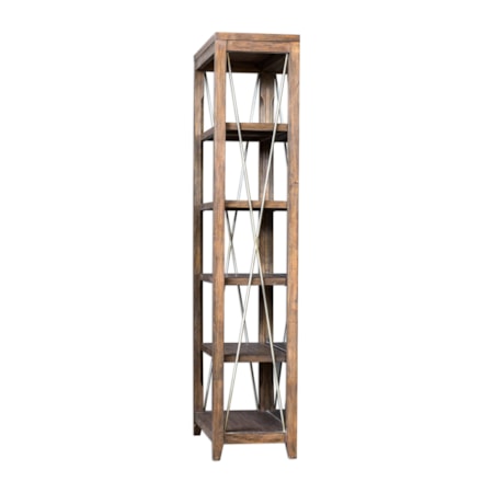 Delancey Weathered Oak Etagere