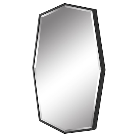 Octagonal Iron Mirror