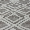 Uttermost Rugs Sieano Gray-Ivory 5 x 8 Rug