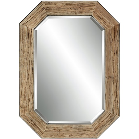 Siringo Rustic Octagonal Mirror