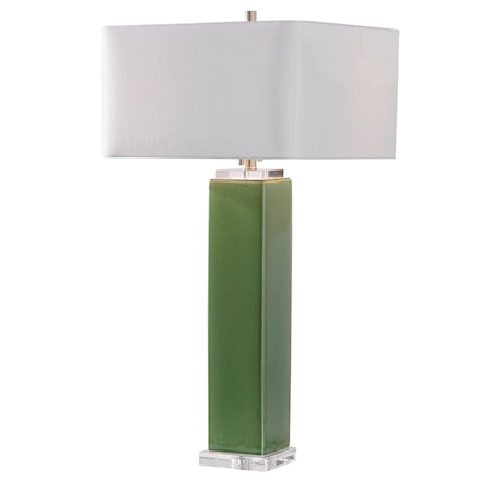 Aneeza Tropical Green Table Lamp