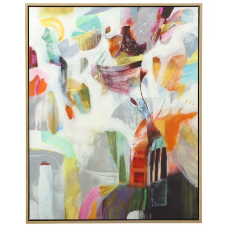 Renewal Framed Abstract Art