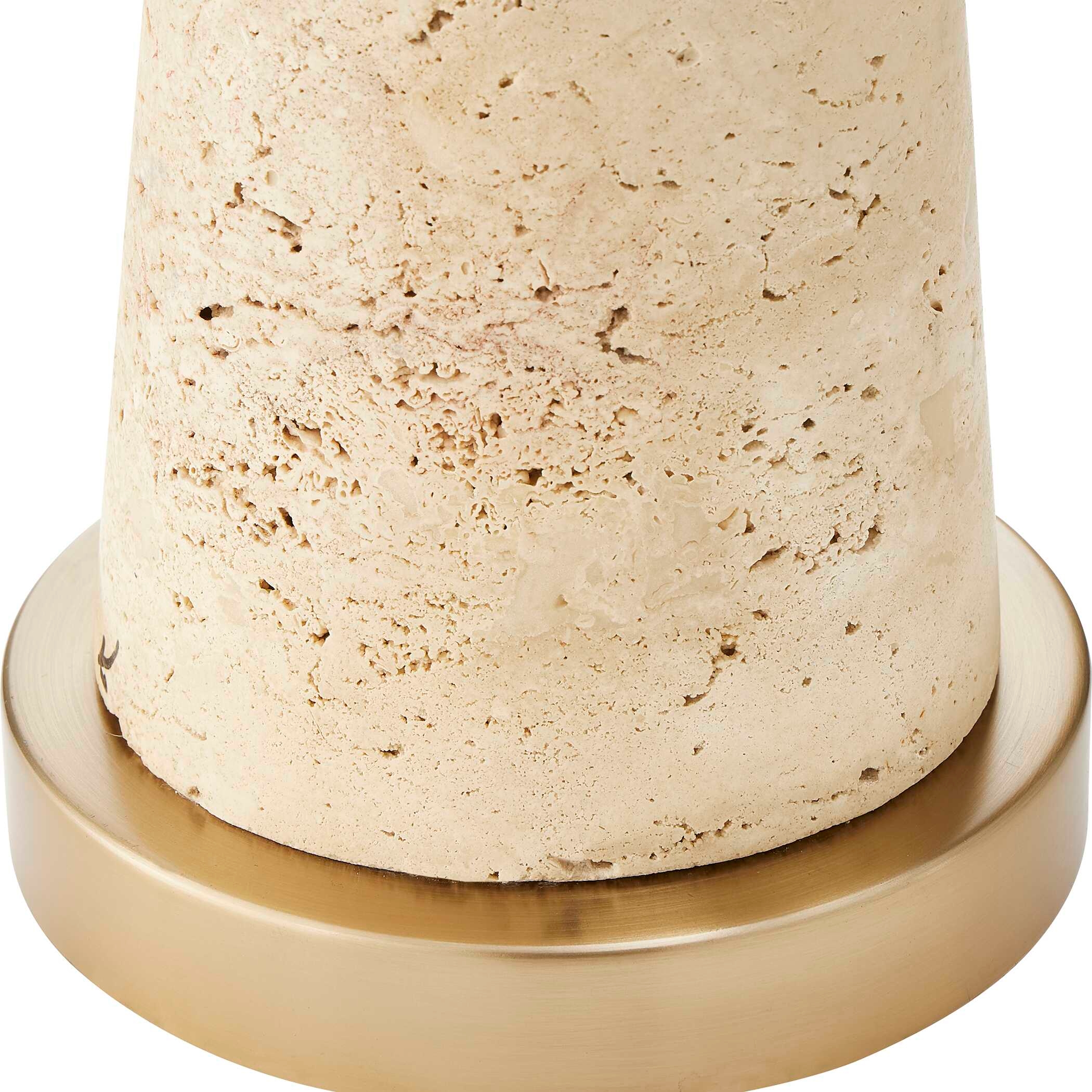 Uttermost Perkins Perkins Travertine Table Lamp