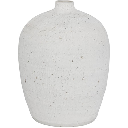 Floreana Medium White Vase