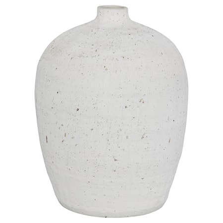 Floreana Medium White Vase