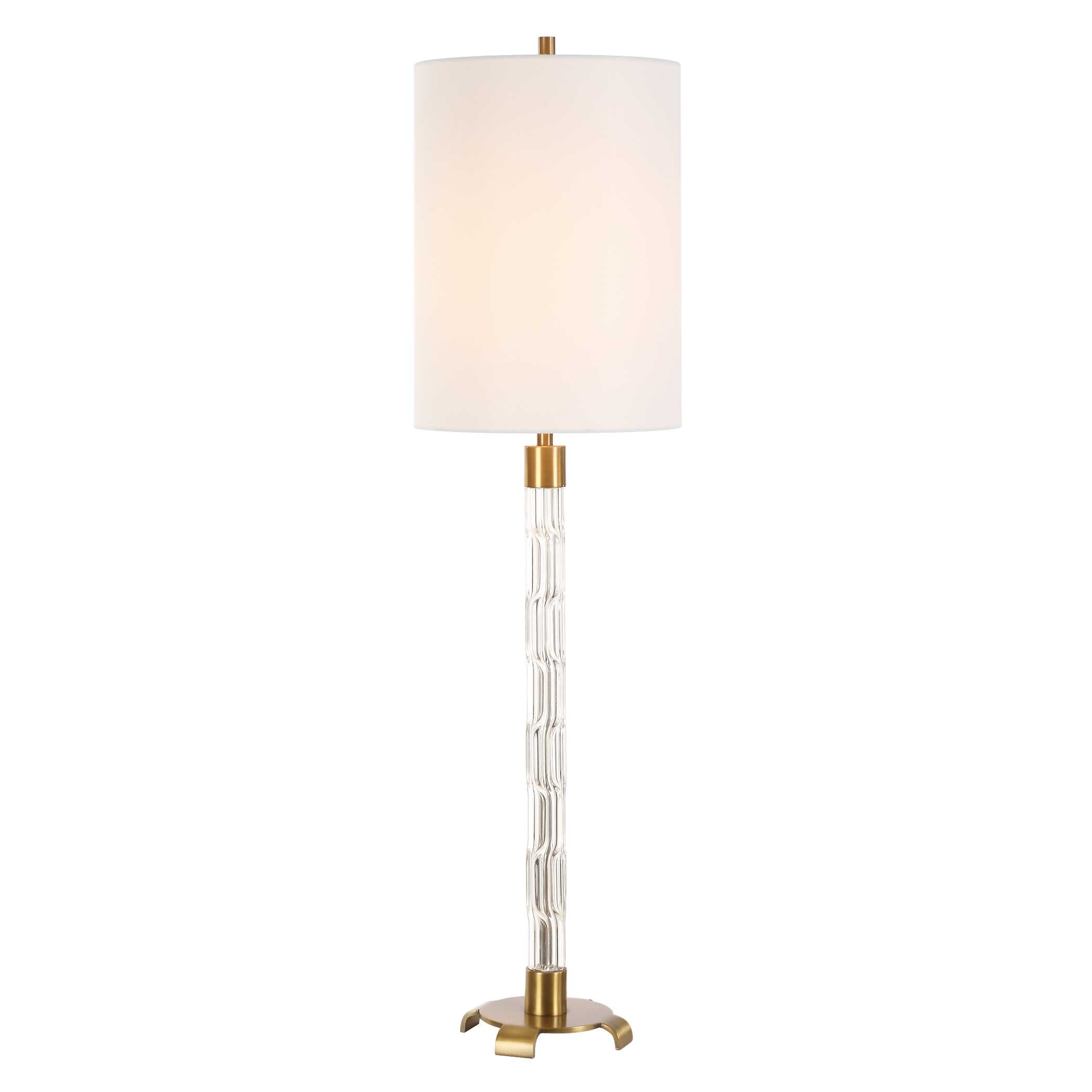 York Crystal Buffet Lamp